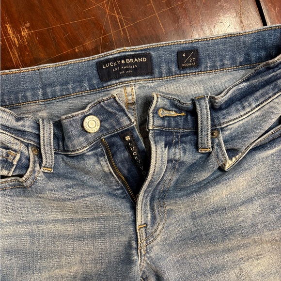 Lucky Brand Light Blue Flare Jeans - Picture 3 of 5